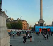 Trafalgar Square - le coeur de Londres